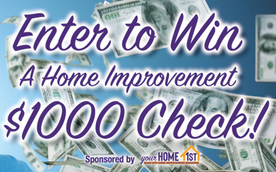 Enter to Win a $1000 Home Improvement